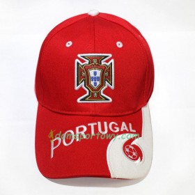 Portugalia Mistrzostwa Świata 2018 Czapka Czerwony